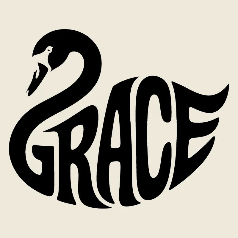 Grace - Logo du cygne cool