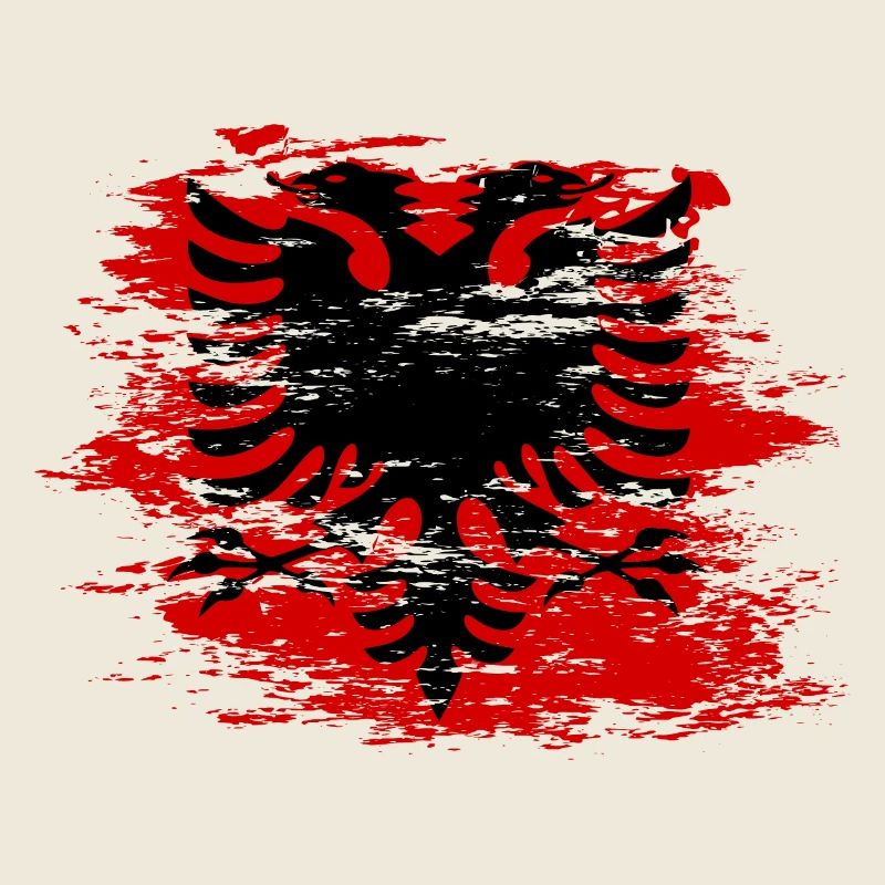 Drapeau de l’Albanie utilisé