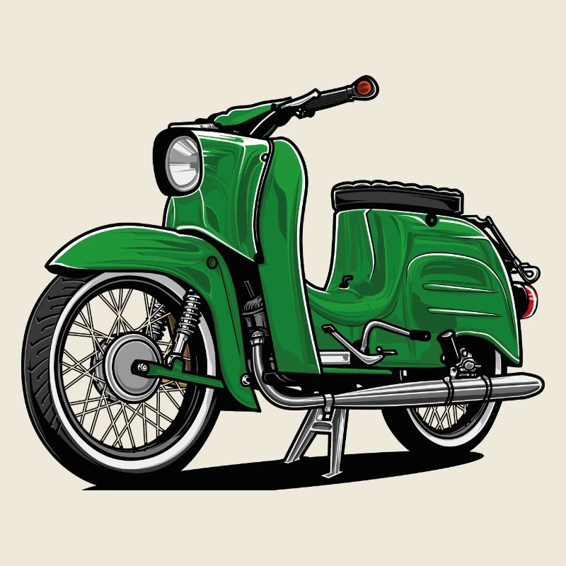 Hirondelle (verte) // Illustration