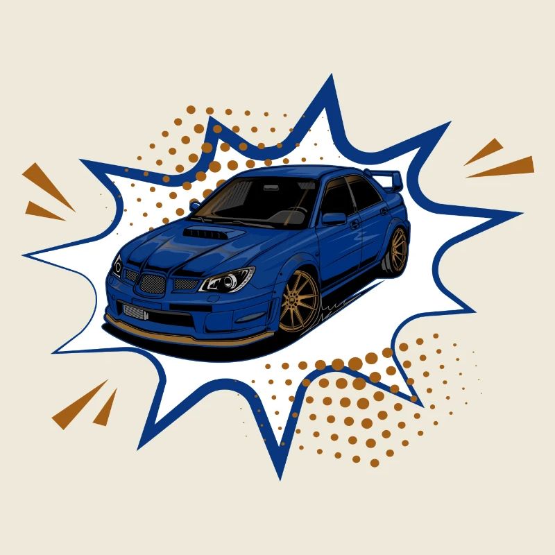 Comic style wrx