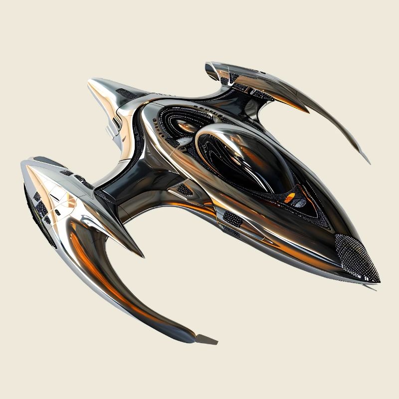 Mit dem Raumschiff durchs All