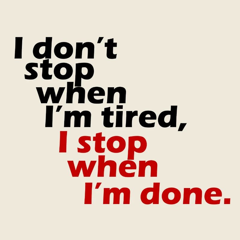 I don't stop workout motivation