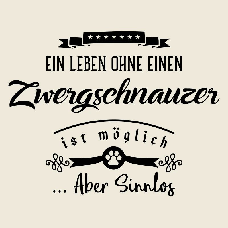 zwergschnauzer leben sinnlos