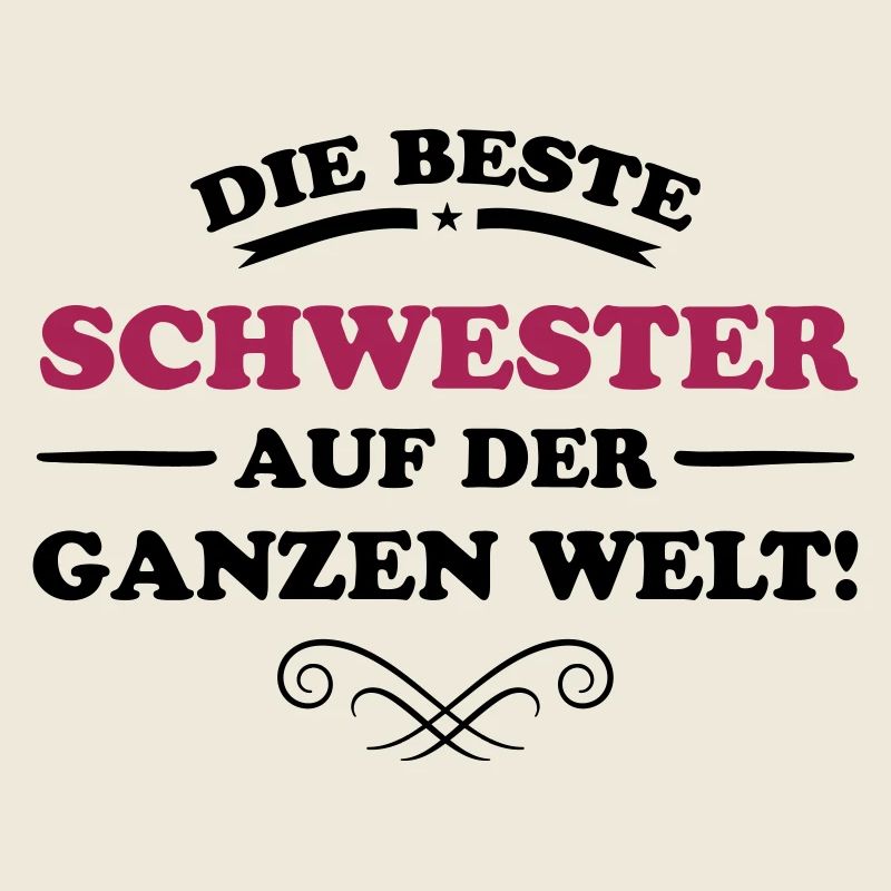 schwester beste auf der welt