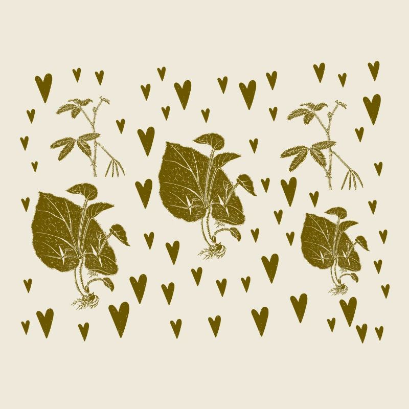 Magic Garden - Pettern Hearts