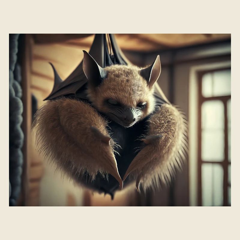 Cute animals chilling – bat