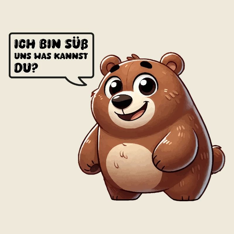 bär comic süß