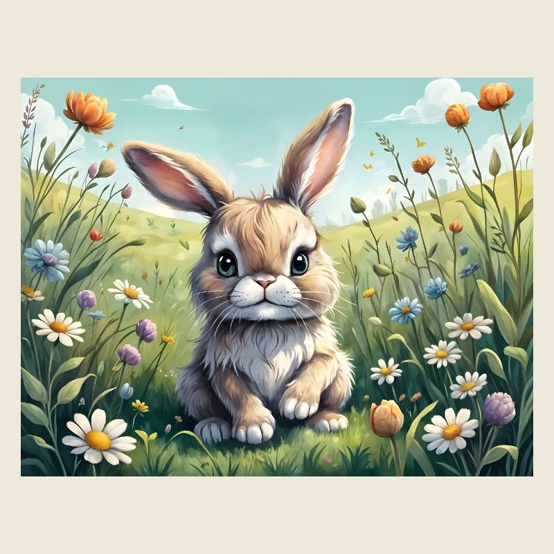 Cute little Easter bunny
