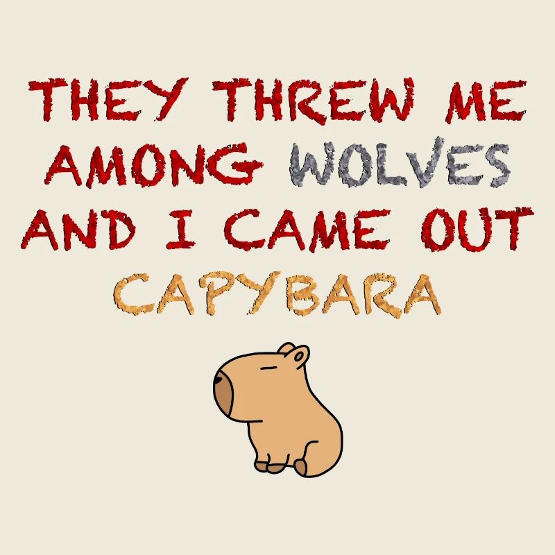 Je suis un capybara