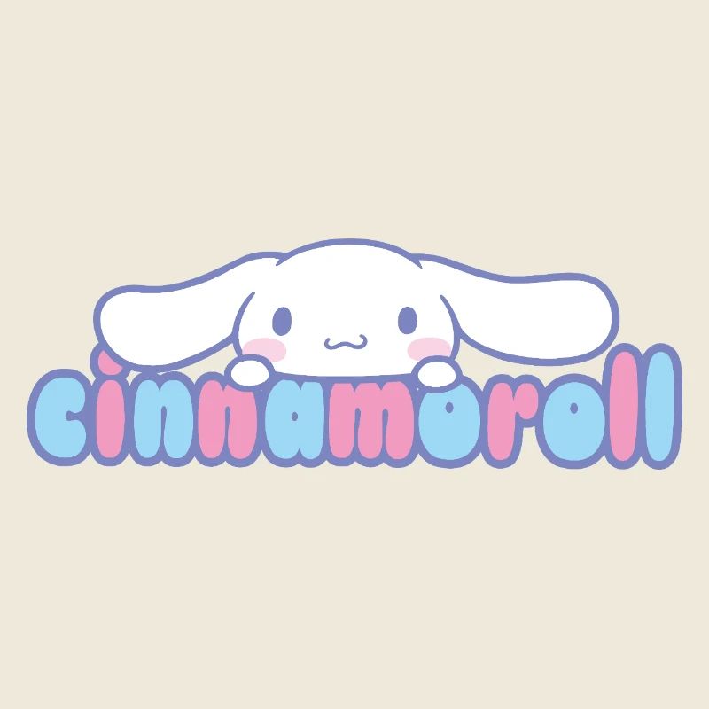Cinnamoroll Regarde Par-dessus L'inscription