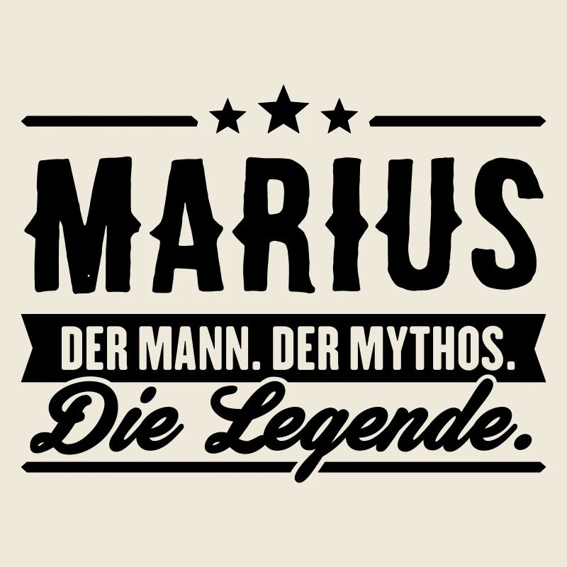 Mann Mythos Legende Marius