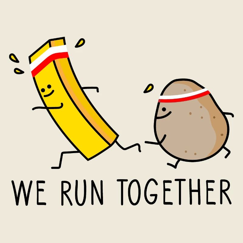 French fries and potatoes run