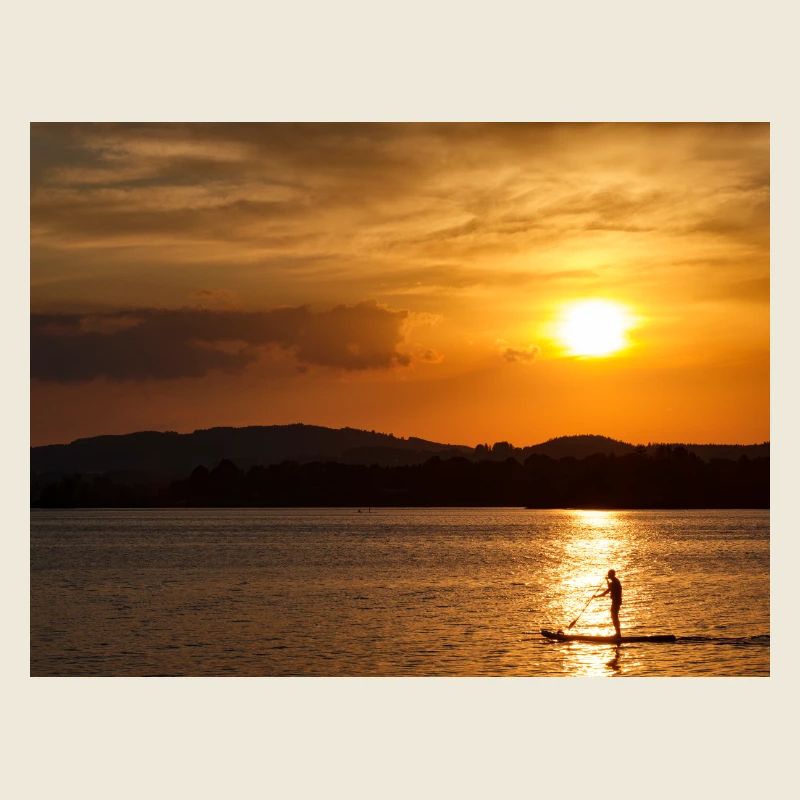 Sunset at Lake Staffelsee