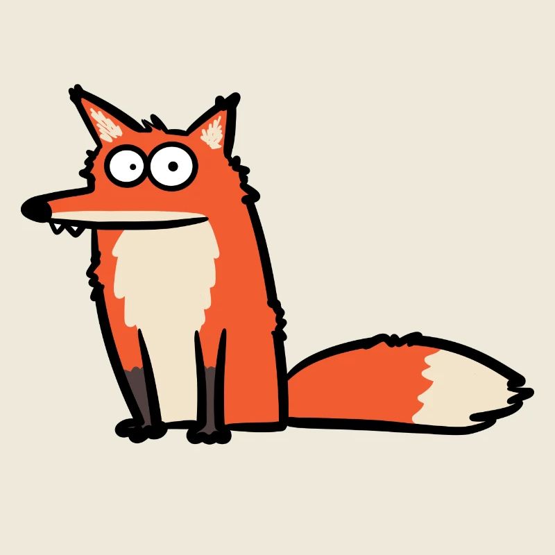 Frustrated fox