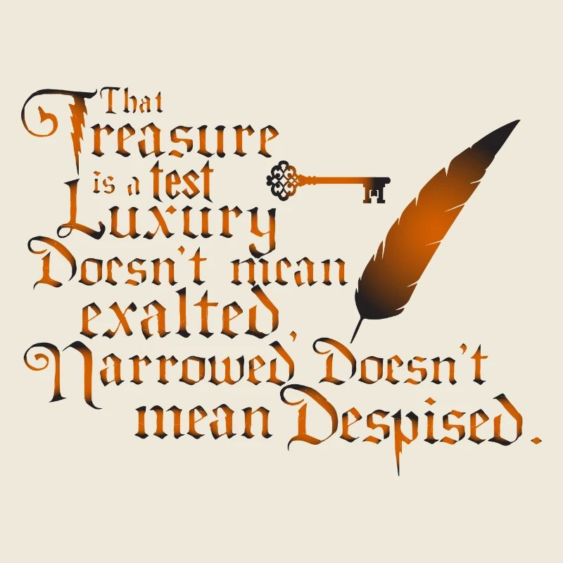 THAT TREASURE IS A TEST