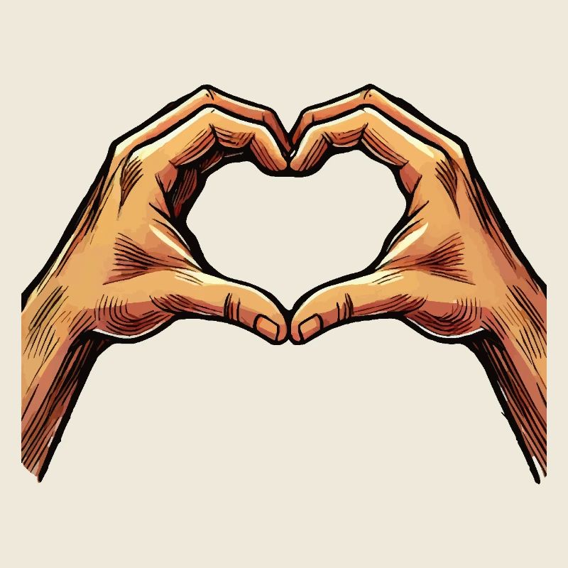 hand herz