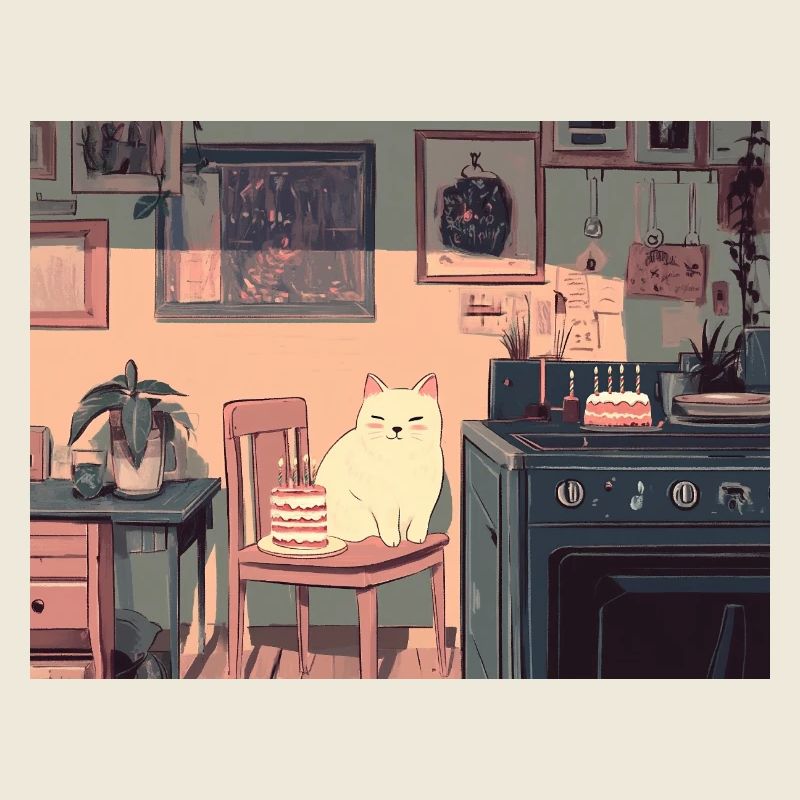 Happy Birthday cat