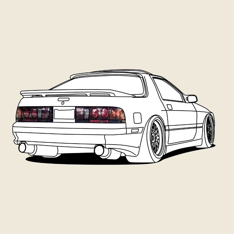 old rx7 white