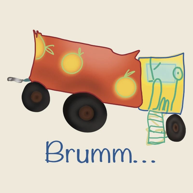 Kinderdesign Lastwagen