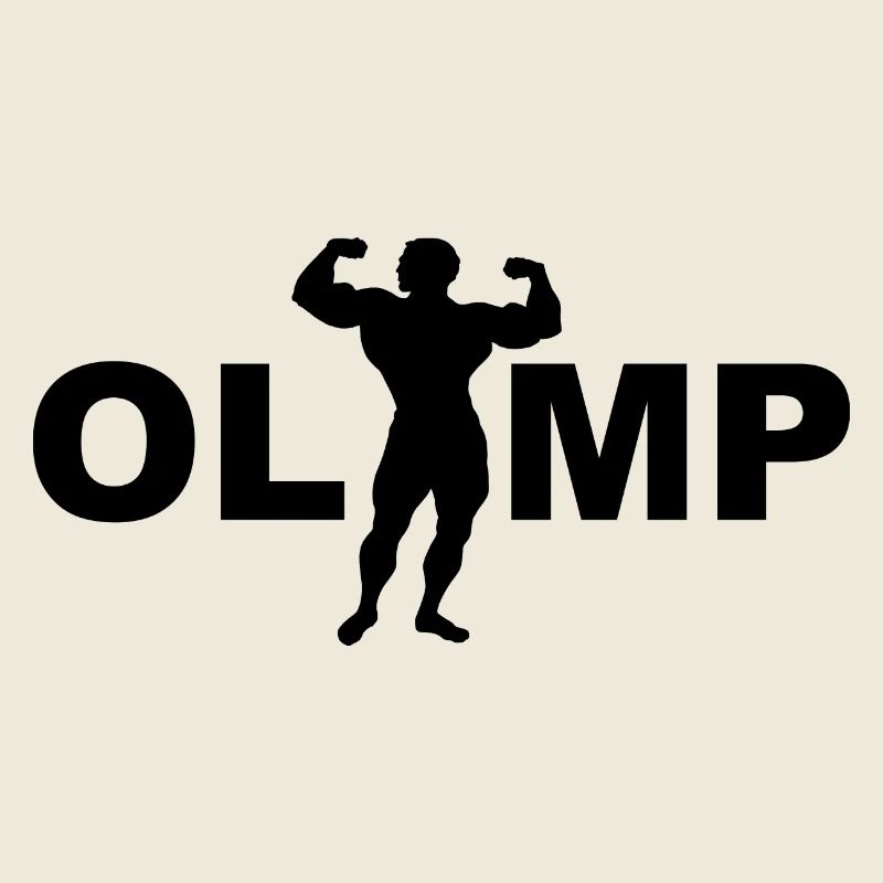Olymp Berg der Götter und der Kräfte. Bodybuilder