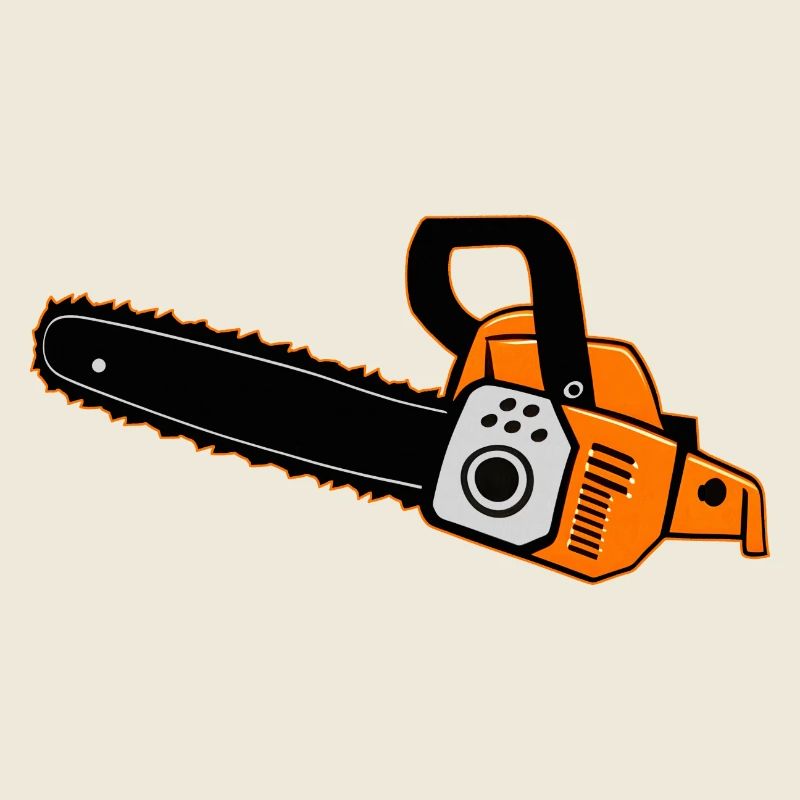 Tronçonneuse ORANGE