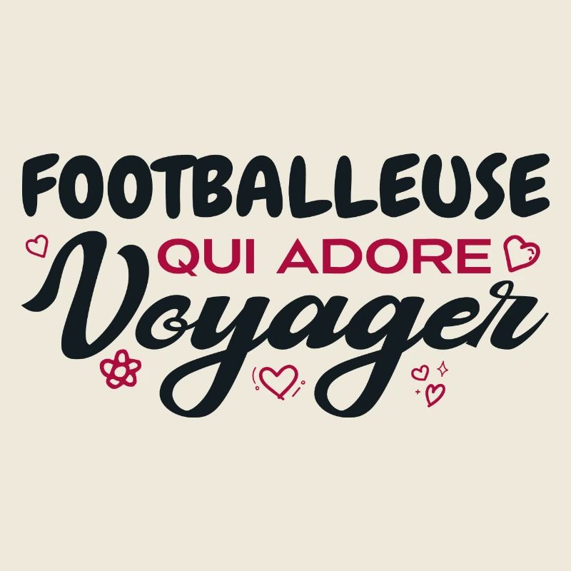 Footballeuse globe-trotteuse passionnée de voyages