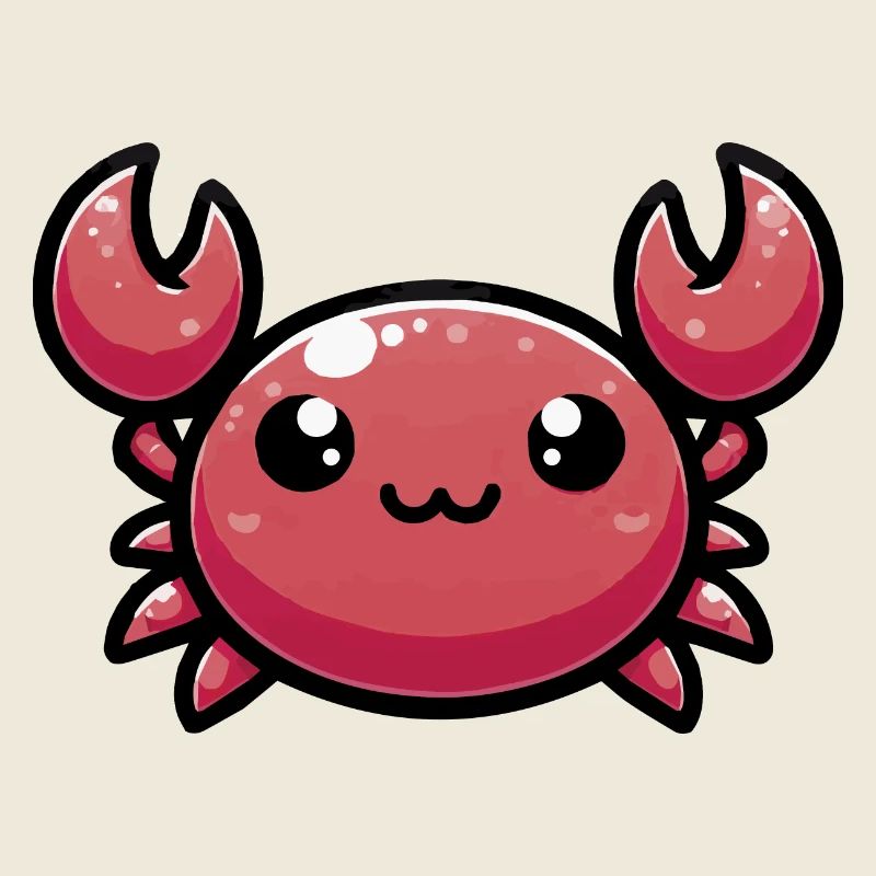 Shelly le mignon crabe chibi kawaii