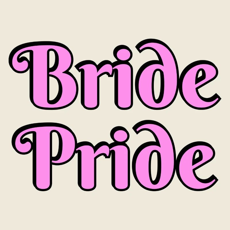 Bride Pride Lesbian Wedding