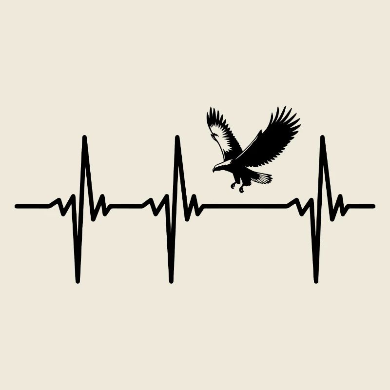 Heartbeat for flying ospreys