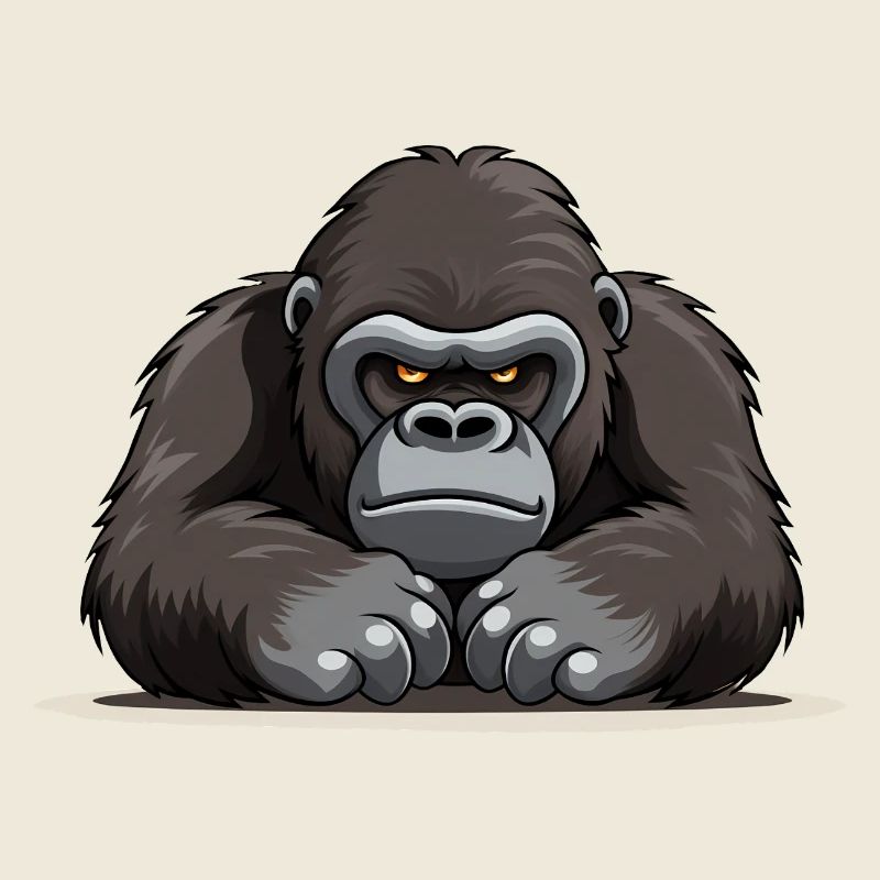 Sprich mich nicht an - Gorilla