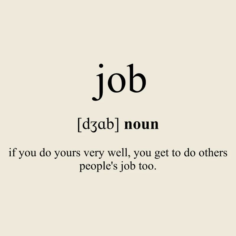 Job (Beruf) Definition Dictionary