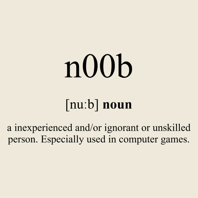 N00b | Noob Definition Dictionary