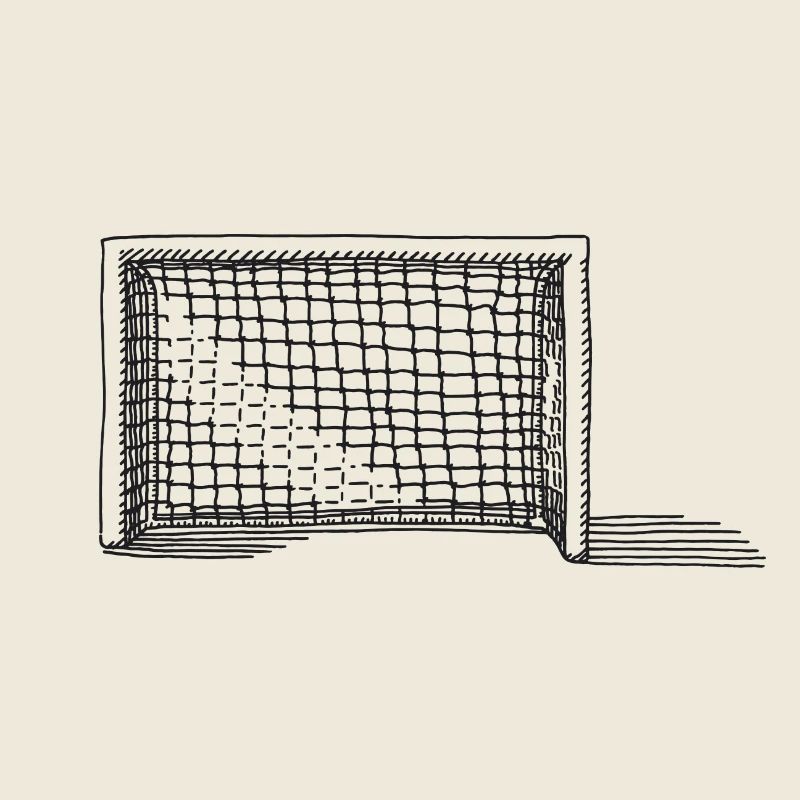 Fußball Tor Netz