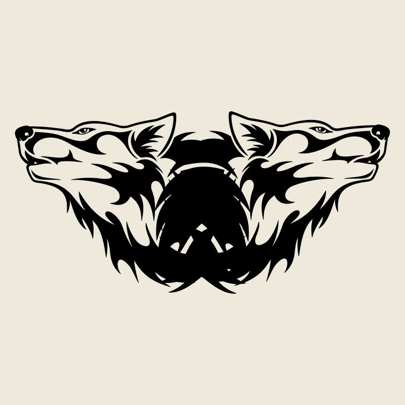 Doppel-Wolf Logo