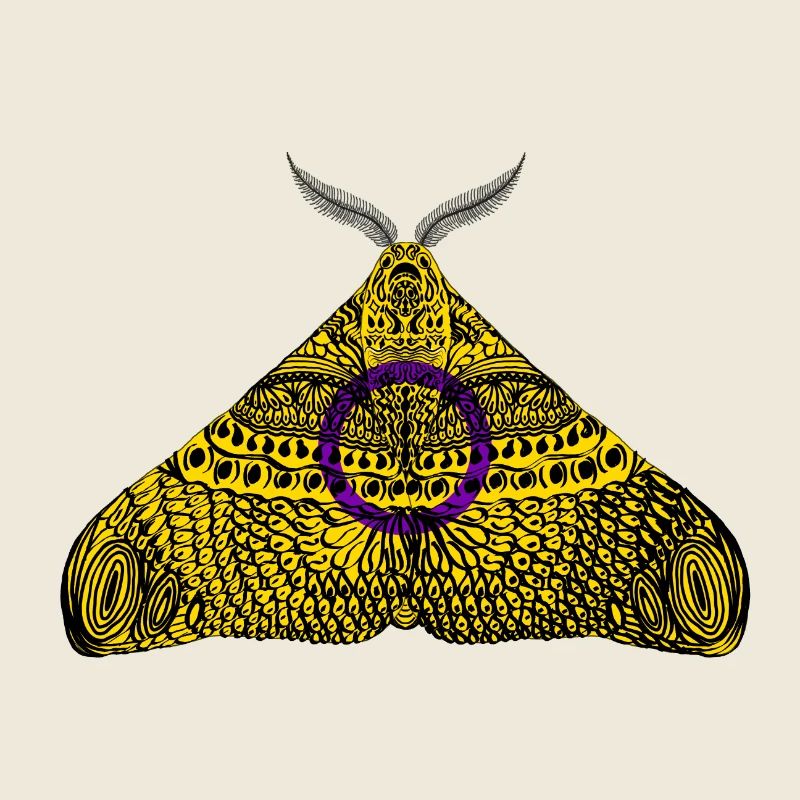 Intergeschlechlich pride Motte