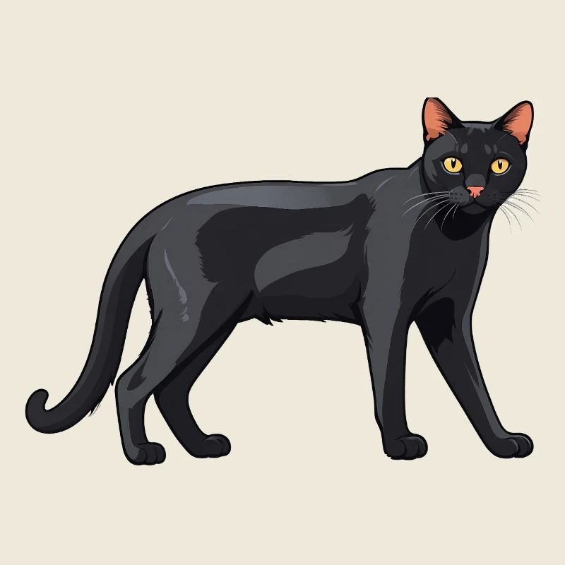 Chat mignon Bombay - Chat Sticker