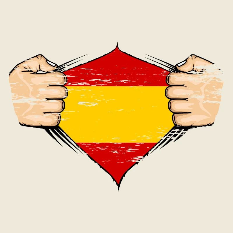 Drapeau espagnol utilisé