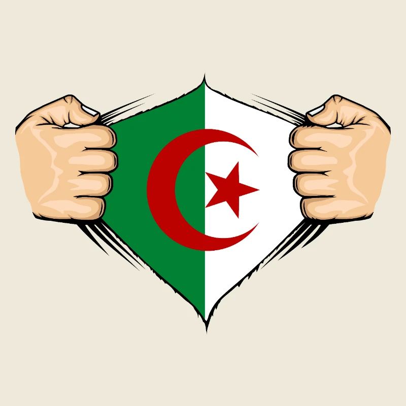 Algeria Flag Design