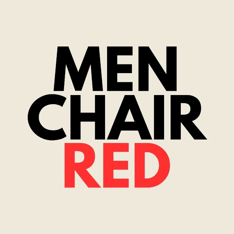 INDONET MenCret (Herrenstuhl rot).