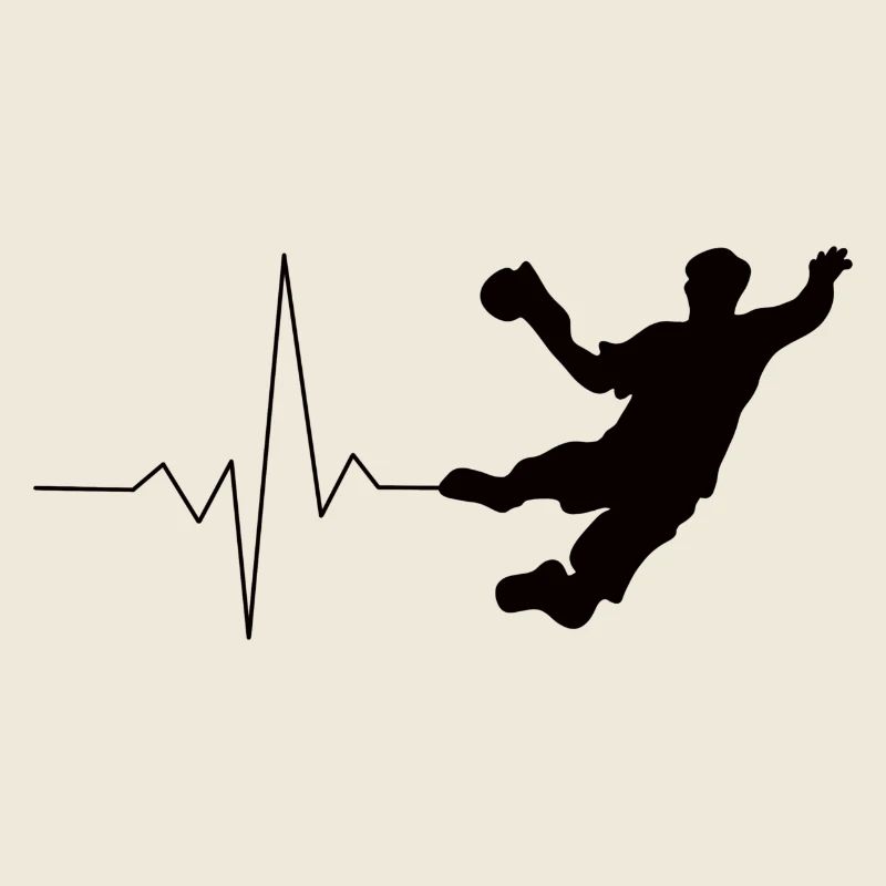 Battement de cœur du handball