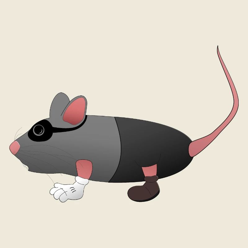 Souris escroc en action