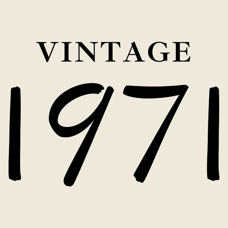 vintage 1971-Idée cadeau anniversaire