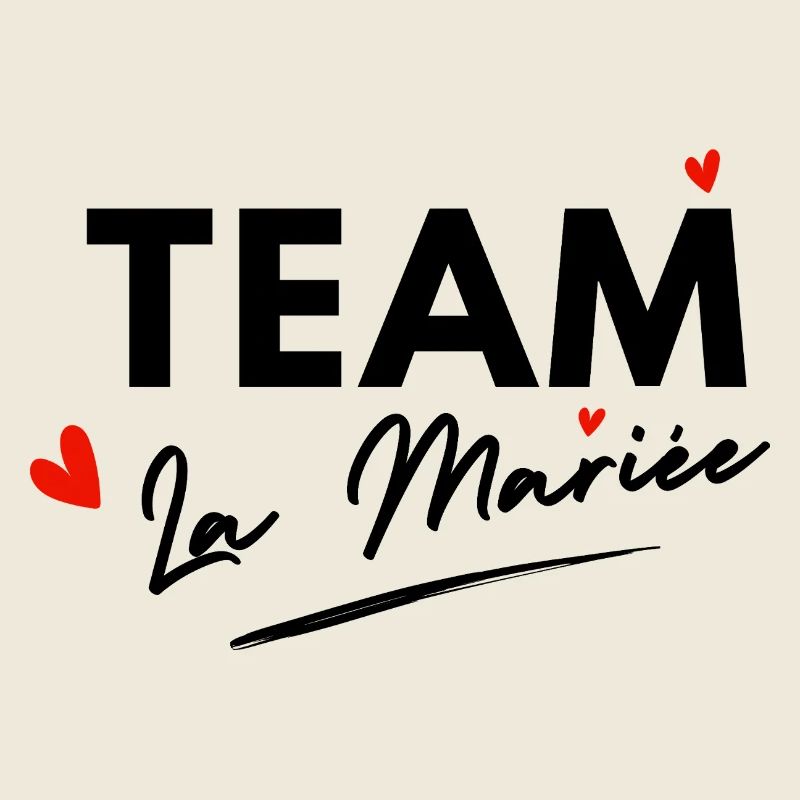 Bride Hearts Team - Brautgeschenk