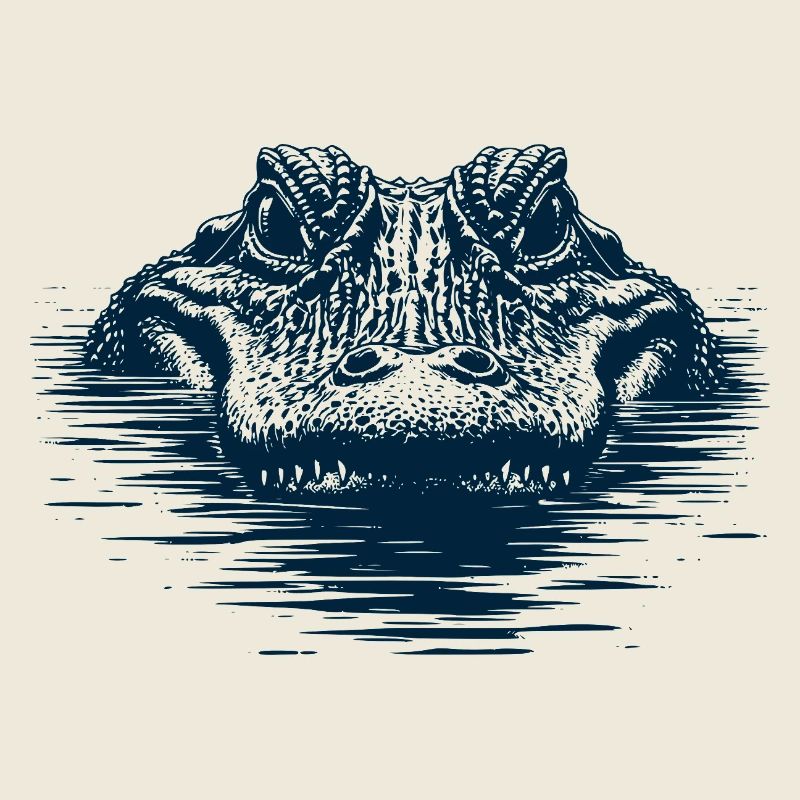 Alligator Kopf