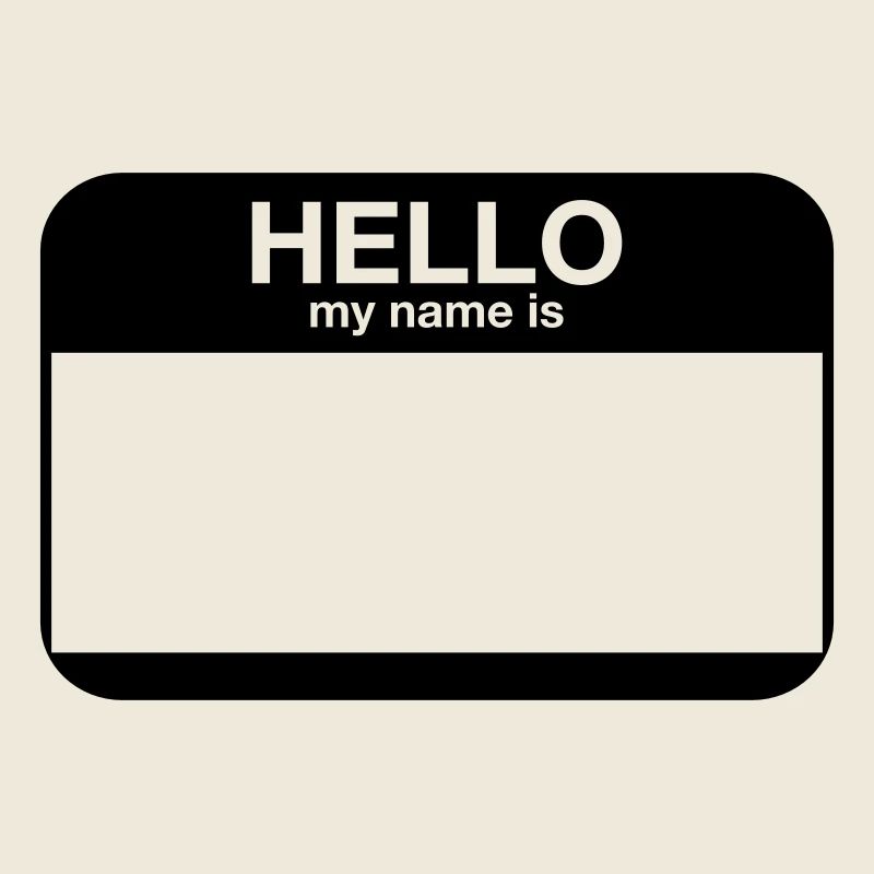 hello my name is