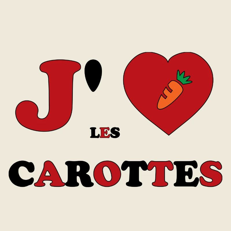 Ich liebe Karotten