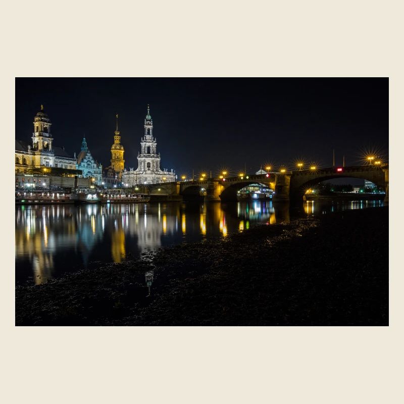 Dresden at night