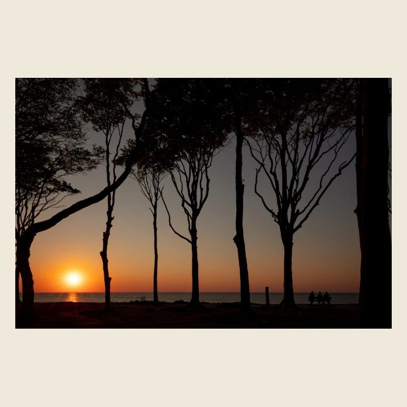 Sunset at the Baltic Sea