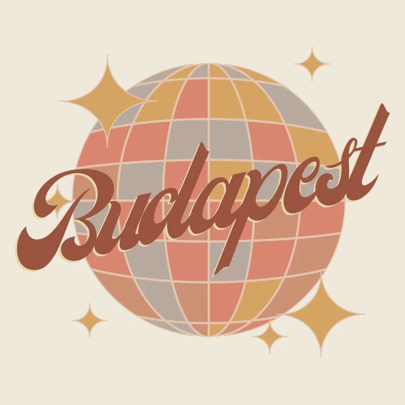 Boule disco Budapest rétro Vintage Design