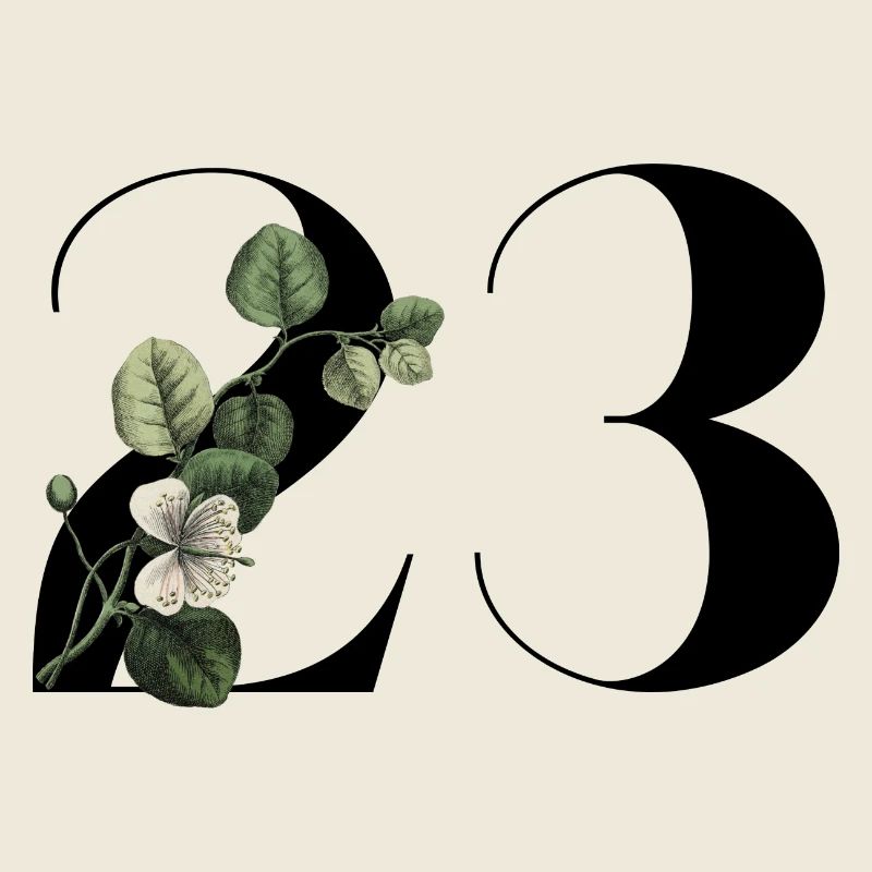 Nummer 23 Blumengrün -23. Blumengeburtstag